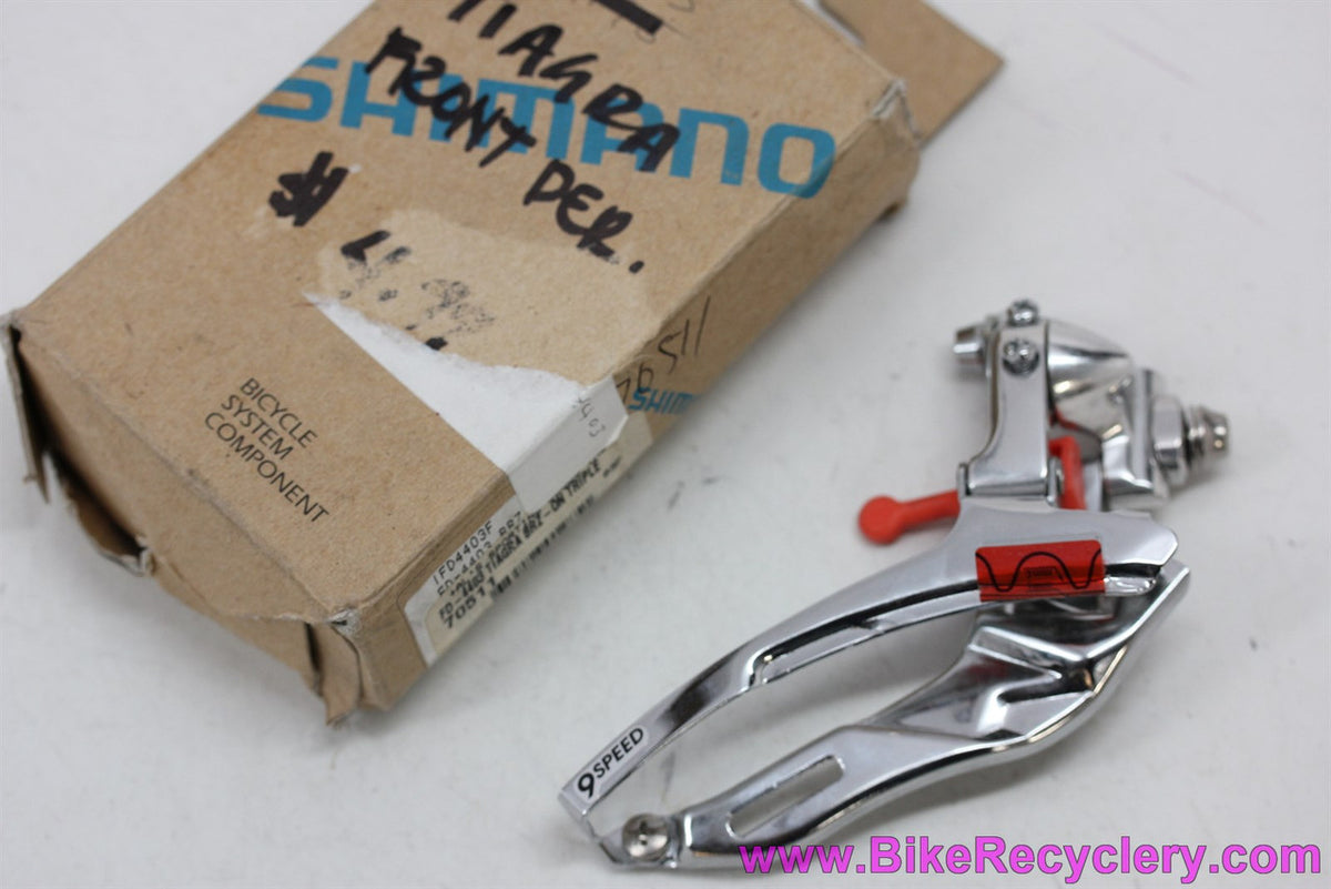 Shimano Tiagra FD-4403 Front Derailleur: Triple - Braze On (NEW)