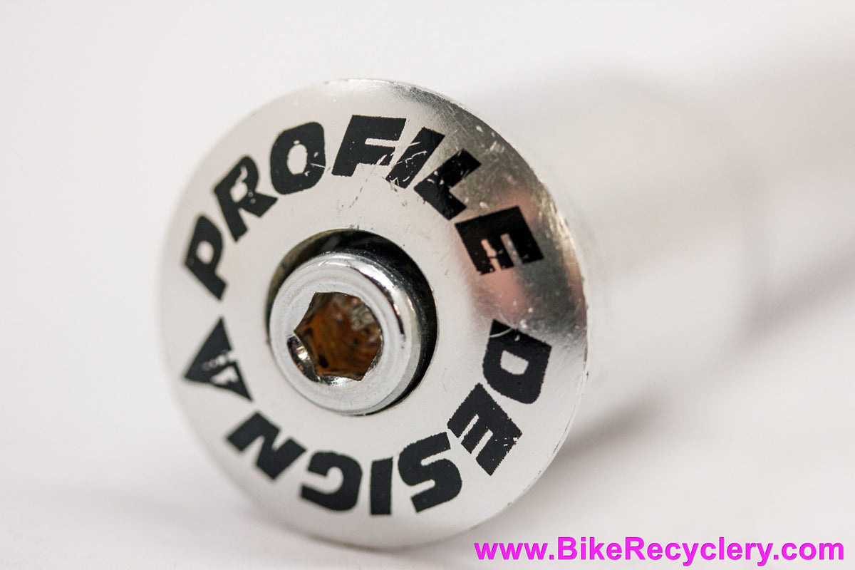 Profile Design Threadless Stem Adapter: 1" Quill to 1 1/8" Threadless (EXC)
