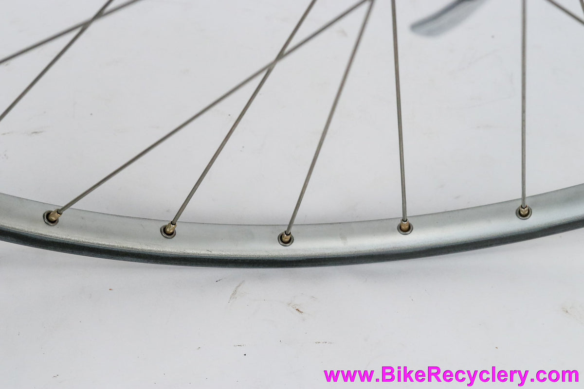 NOS Dura Ace FH-7403 + Matrix Aurora / Swami Ceramic Wheelset: 700c x 32H - 8sp HG/UG - 1990's Trek - DA QR Skewers