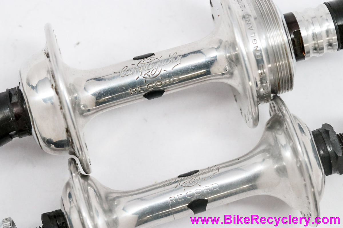 Campagnolo Nuovo Record Strada Low Flange Hubset: #1034 - 36H x 126mm - BSA (Near Mint+)