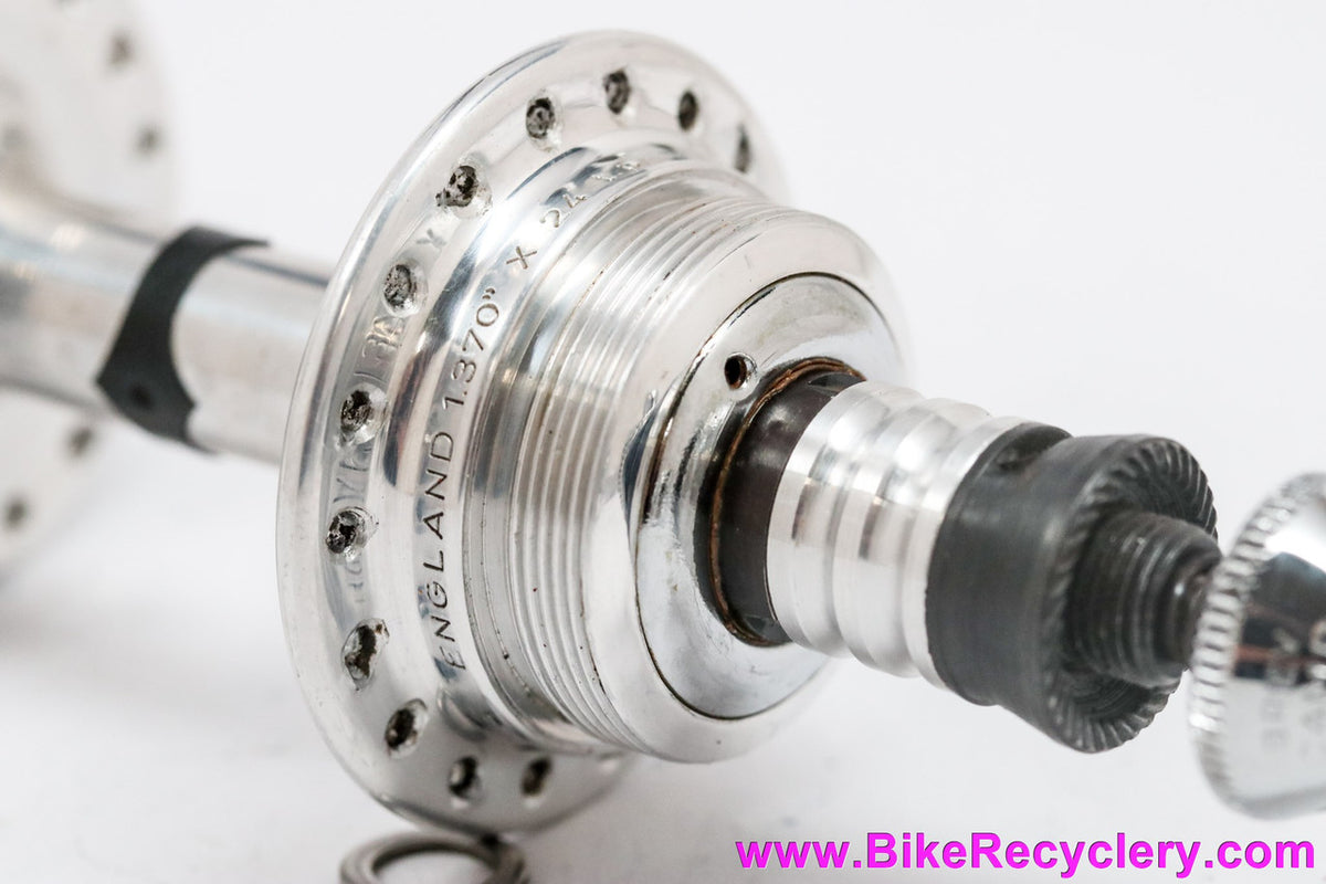 Campagnolo Nuovo Record Strada Low Flange Hubset: #1034 - 36H x 126mm - BSA (Near Mint+)