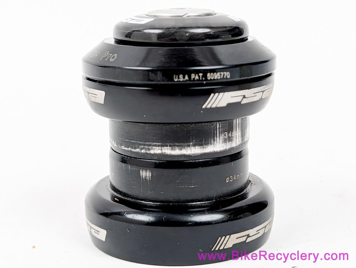 FSA Orbit Xtreme Pro Headset: 1 1/8" Threadless - Carbon Top Cap (Missing Crown Race)