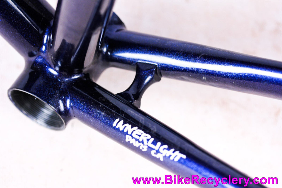 Innerlight Tanaka Fillet Brazed Columbus EL Road Frame/Fork: XS 50cm - 130mm Spacing - 700c - Vintage 1990's - Breezer Dropouts - Handmade in USA