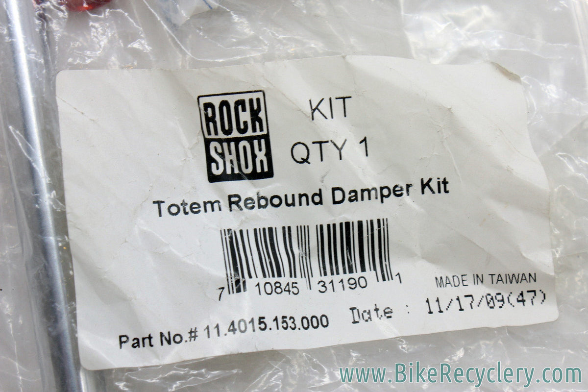 NEW Rockshox Totem Parts: 2-Step Air Spring Shaft - Top Cap - Rebound Damper