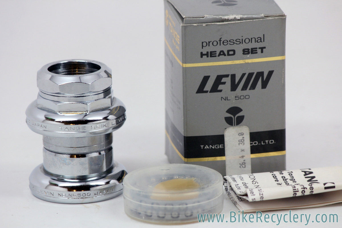 NIB/NOS Tange Levin Professional NL 500 Threaded Headset: 1" Chrome Steel