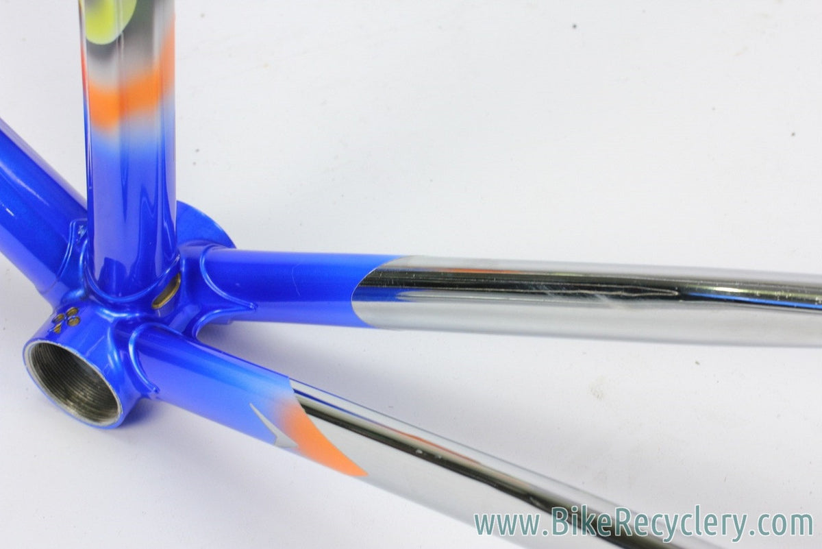 2000's Colnago Master Lux Frame/ Force Carbon Fork: 57cm - Blue/Orange Art Decor (Almost New Trainer Miles Only)