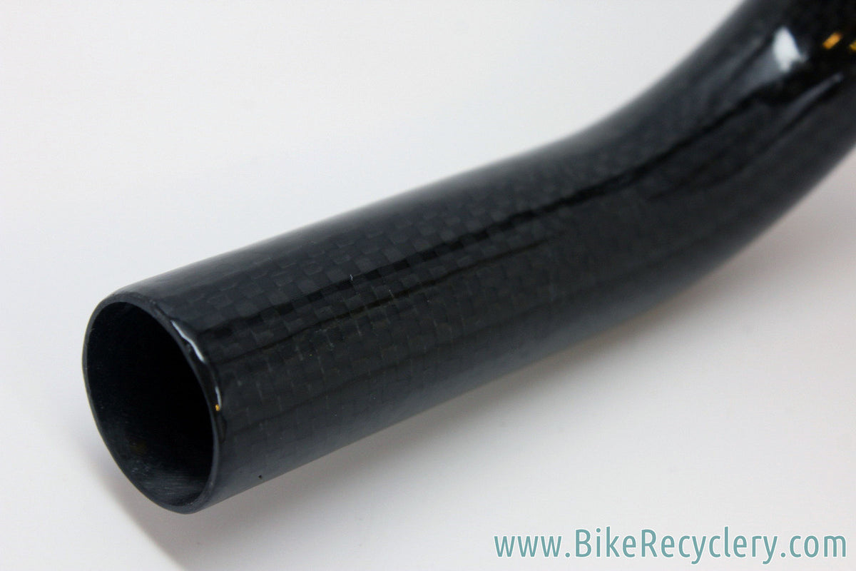 Deda Electa Carbon Road Drop Handlebar: Anatomic - 44cm x 31.8mm (New take-off)