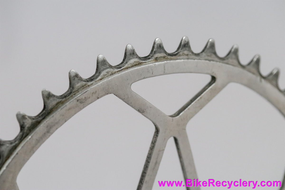 EARLY Stronglight 32 / 49D Cyclotourist Crankset: 1930's / 1940's - 165mm x 48t Single - Marque (RARE)