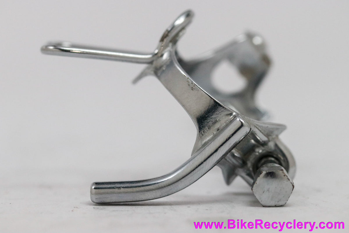 Campagnolo #631 Seat Tube Cable Guide Tube & Stop Clip w/ Pump Rest: Tubular! 1950's / 1960's / 1970's - Bolt/Nut (Near Mint)