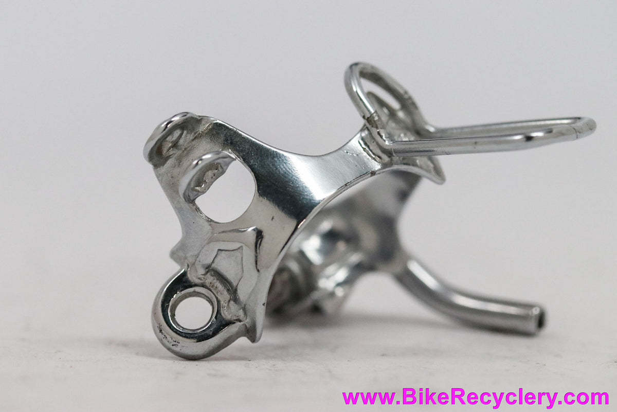 Campagnolo #631 Seat Tube Cable Guide Tube & Stop Clip w/ Pump Rest: Tubular! 1950's / 1960's / 1970's - Bolt/Nut (Near Mint)