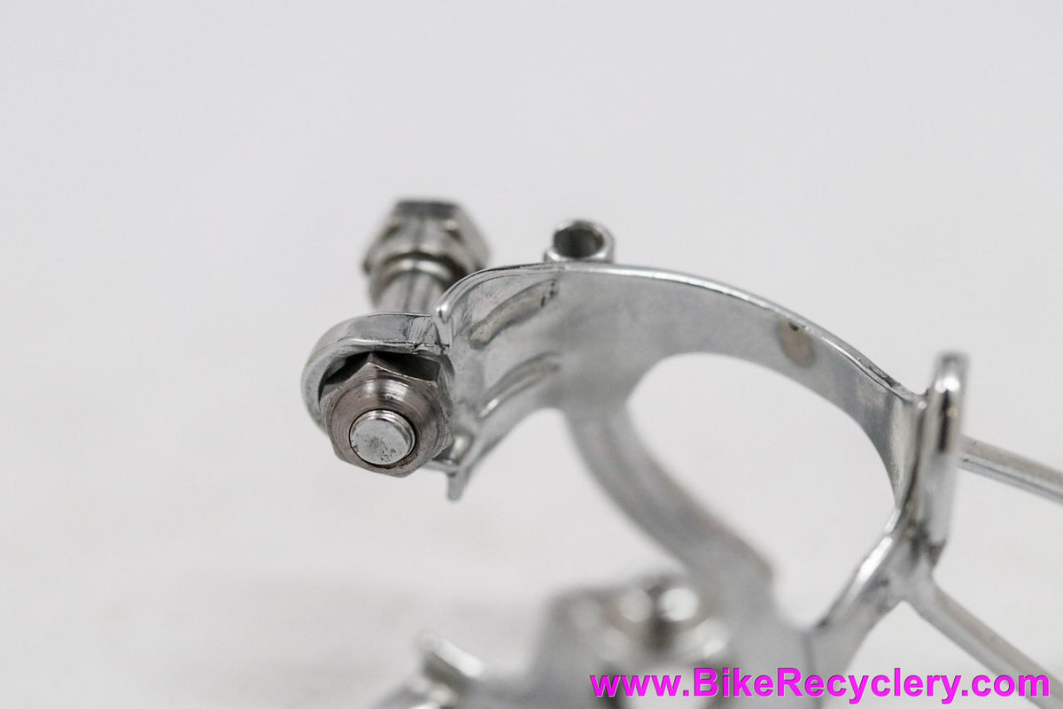 Campagnolo #631 Seat Tube Cable Guide Tube & Stop Clip w/ Pump Rest: Tubular! 1950's / 1960's / 1970's - Bolt/Nut (Near Mint)