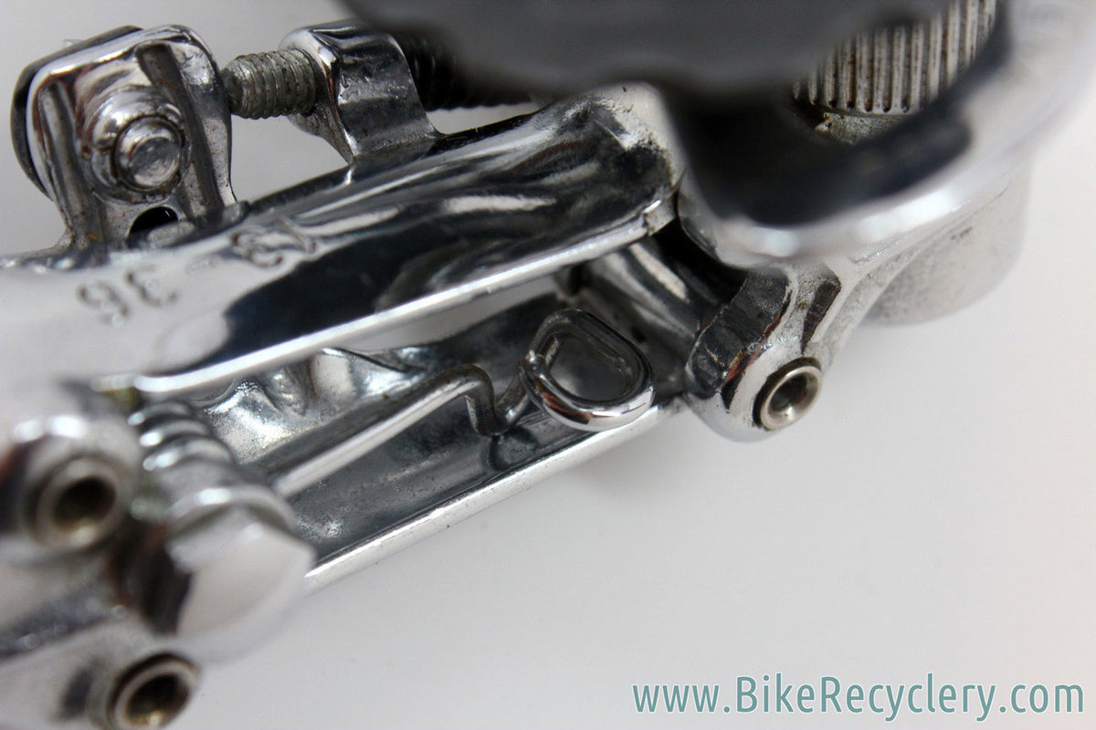 NOS 1st GEN Campagnolo Record Rear Derailleur Model 1020: Steel-plated Bronze - 10t Pulleys - RARE & MINT