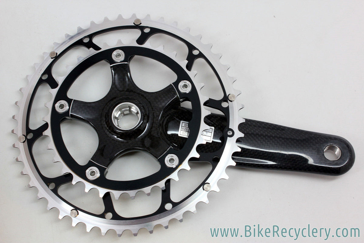 NIB/NOS Zerolite Carbon Crankset: 172.5mm - Cyclocross Double - Octalink - 48/34t