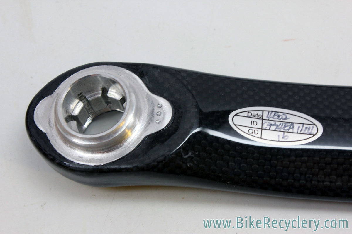 NIB/NOS Zerolite Carbon Crankset: 172.5mm - Cyclocross Double - Octalink - 48/34t