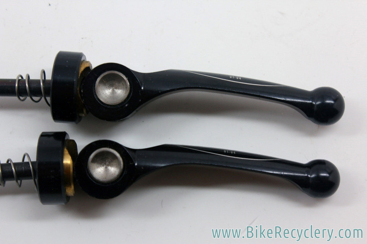 Hope Quick Release Skewers: Black - Pair Front/Rear (MINT)