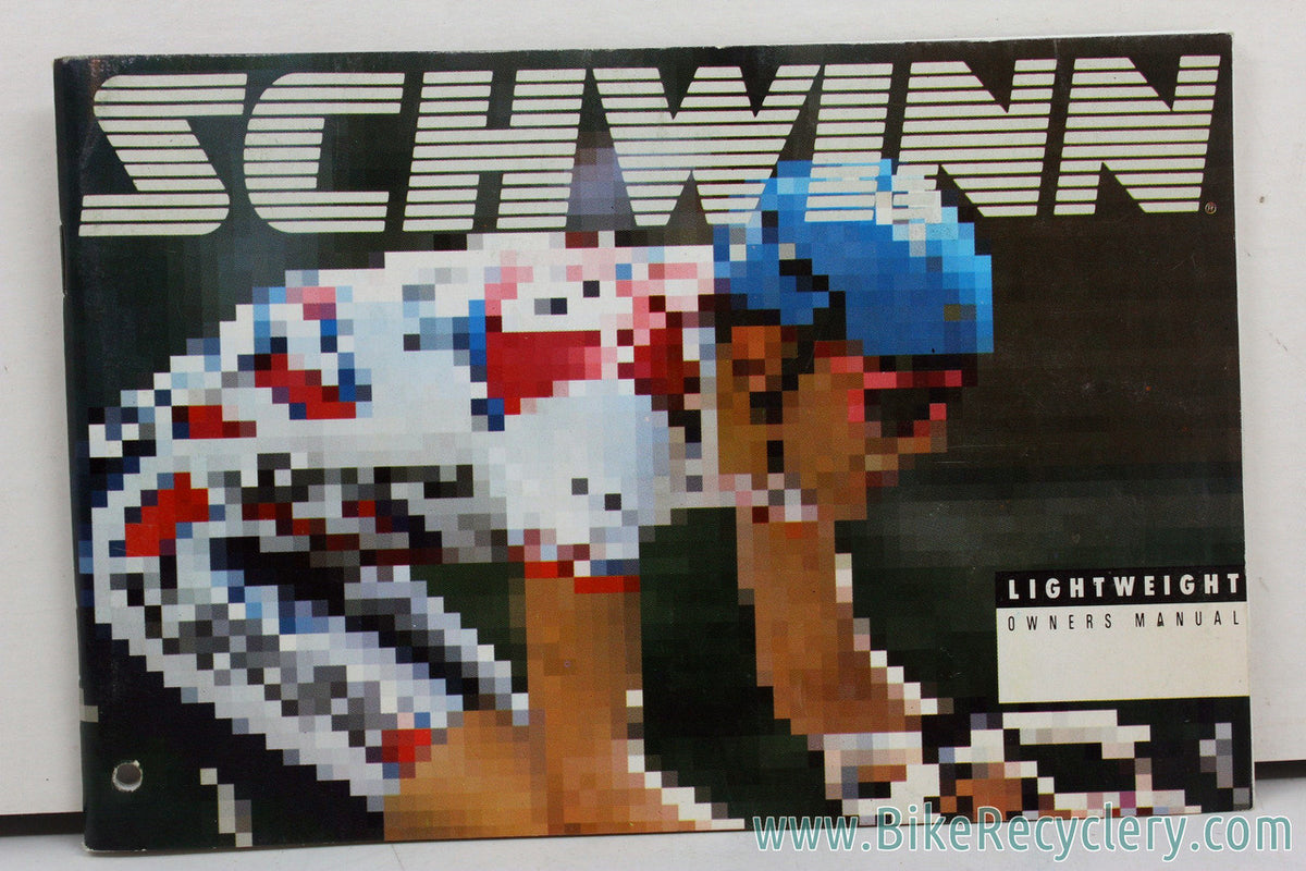 1988 Schwinn Road/MTB Owners Manual