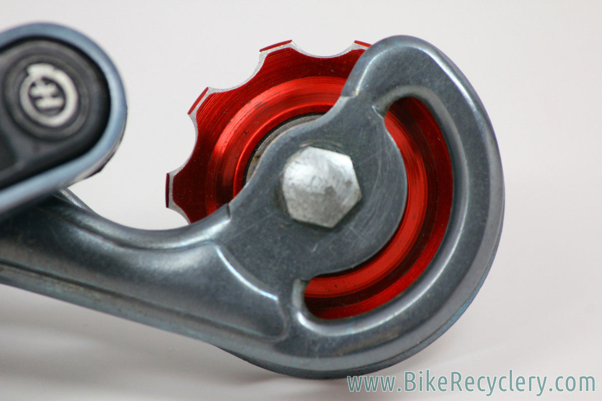 Sachs Huret DuoPar Titanio Rear Derailleur: w/ Bullseye Pulley: Ti Plates/Cages/Hardware - RARE (Near Mint+)