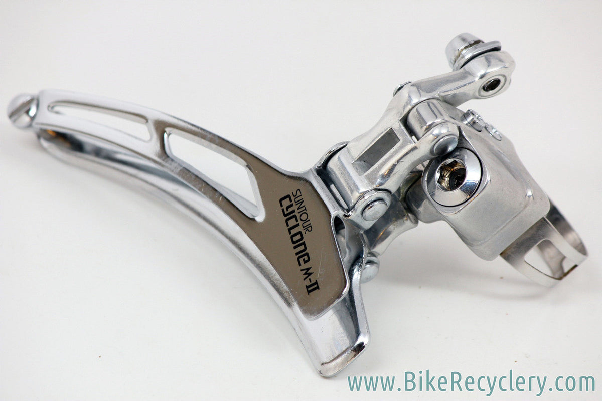 NOS Suntour Cyclone MK-2 Front Derailleur: Endless Band Type - FD-2300 (Take off)