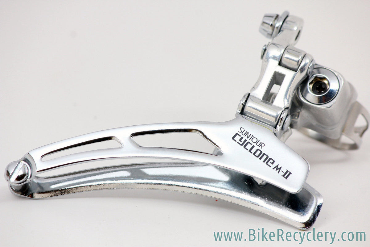 NOS Suntour Cyclone MK-2 Front Derailleur: Endless Band Type - FD-2300 (Take off)
