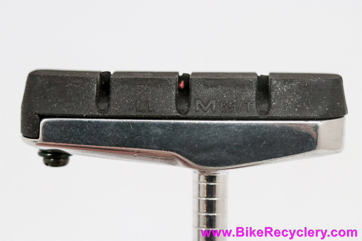 NIB/NOS Shimano Deore LX BR-M565 M65/T Cantilever Brake Pads: Silver Holders Cantilever Brake Pads: Vintage 1990's (Set/4)