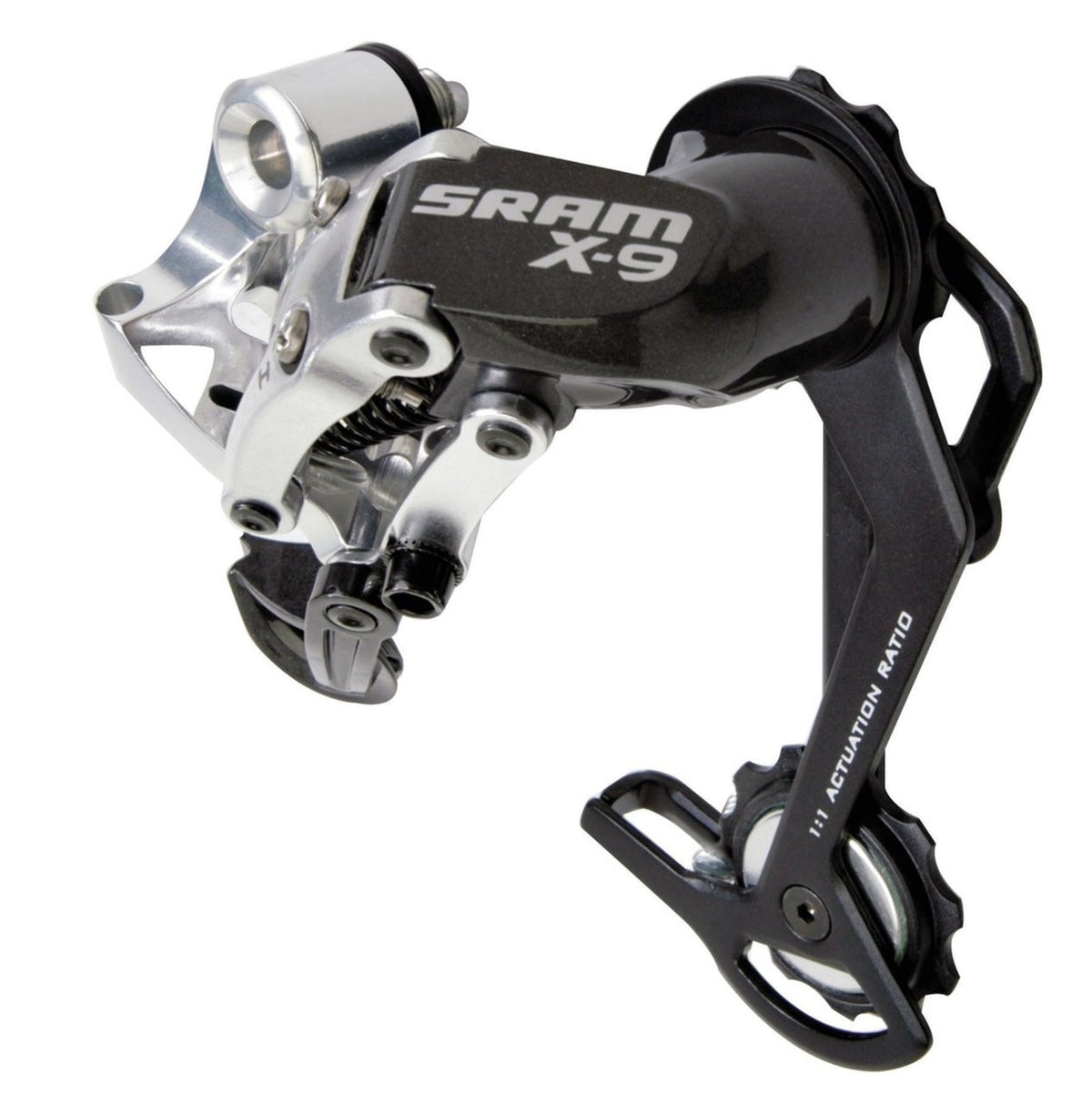 SRAM X9 Rear Derailleur: 9 Speed, Silver NEW