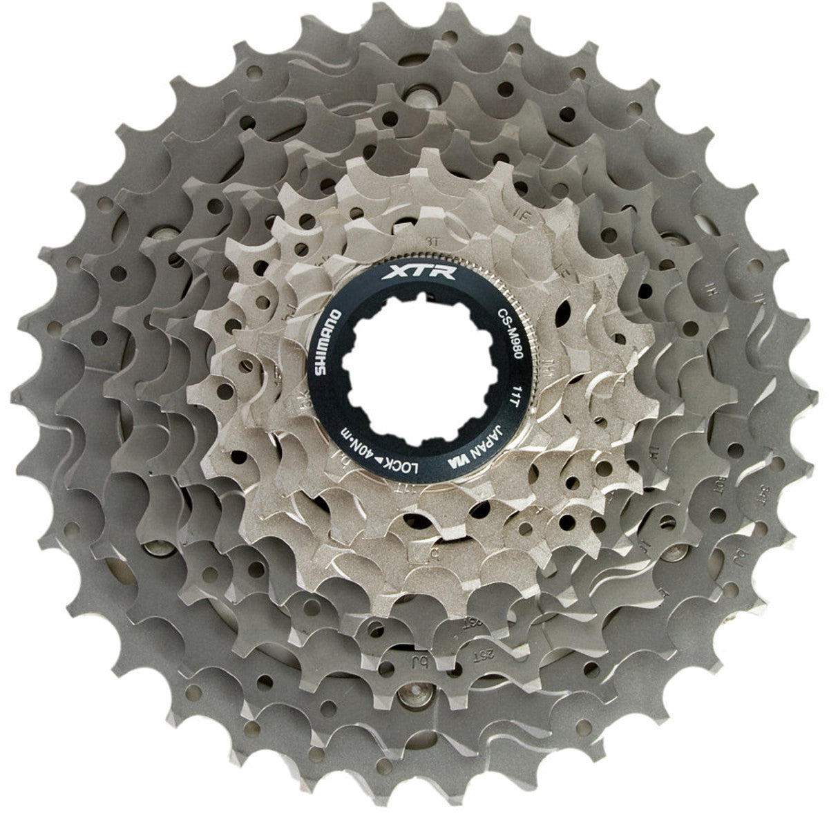 Shimano XTR CS-M980 10 Speed Cassette: 11-34t (NEW)