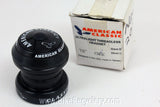 NIB American Classic Threadless Headset: 1 1/8" Threadless, Black, Sealed Bearing