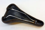 Vintage selle Italia Turbo Saddle: Brown Leather, 1989