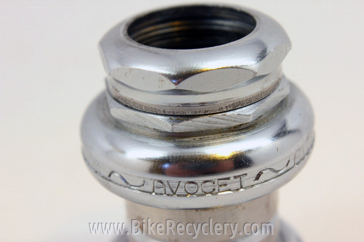 Avocet MOD II Headset: Made by OMAS, 1" Threaded, 1980's Steel RARE