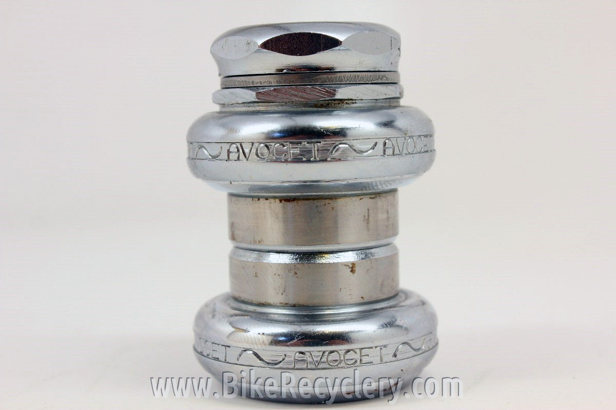 Avocet MOD II Headset: Made by OMAS, 1" Threaded, 1980's Steel RARE