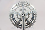 Avocet Drive Side Triple Crank Arm & Chainrings: 49/42/24T, 144/74mm BCD, 170mm