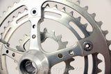 Avocet Drive Side Triple Crank Arm & Chainrings: 49/42/24T, 144/74mm BCD, 170mm