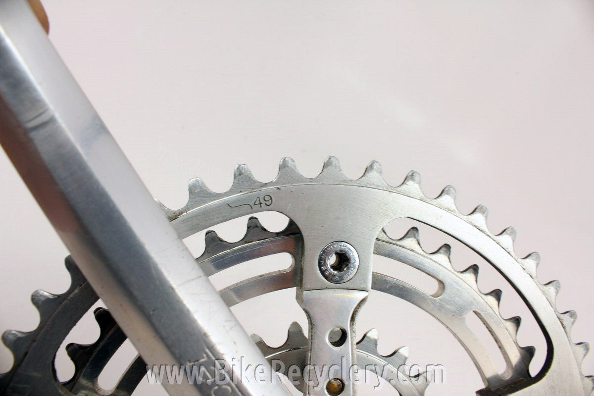 Avocet Drive Side Triple Crank Arm & Chainrings: 49/42/24T, 144/74mm BCD, 170mm