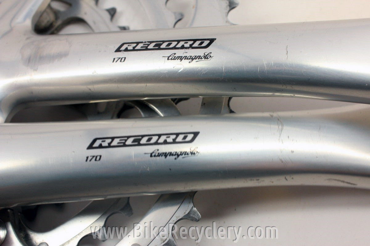 Campagnolo Record Triple Crankset: 170mm, 53/42/30t, 10 Speed