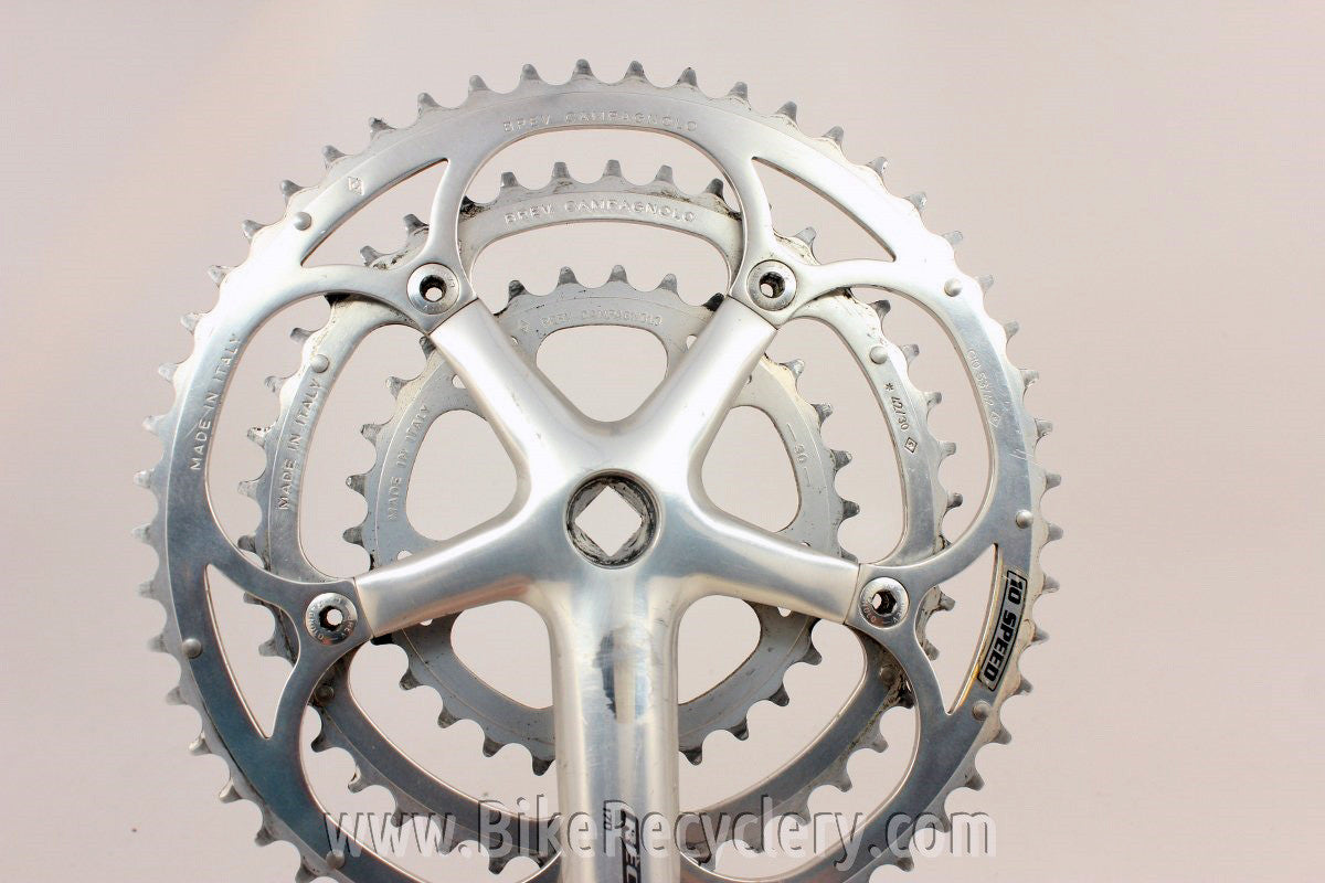 Campagnolo Record Triple Crankset: 170mm, 53/42/30t, 10 Speed