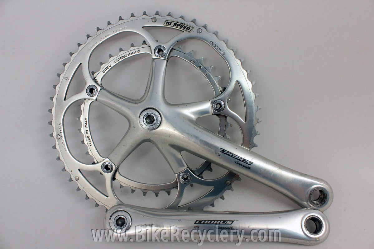 Campagnolo Chorus 10 Speed Crankset: 175mm, 53/39t