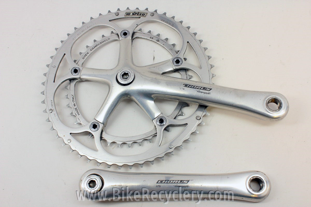Campagnolo Chorus 10 Speed Crankset: 175mm, 53/39t