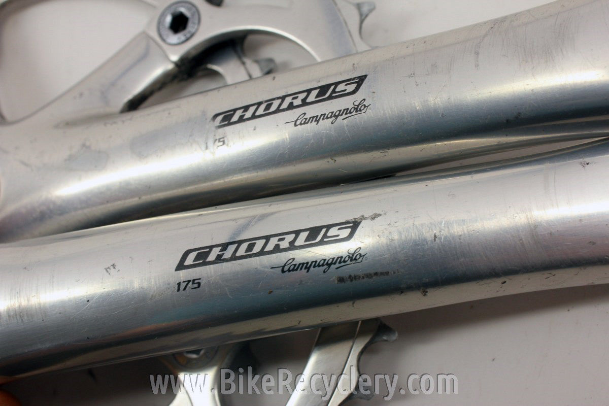 Campagnolo Chorus 10 Speed Crankset: 175mm, 53/39t