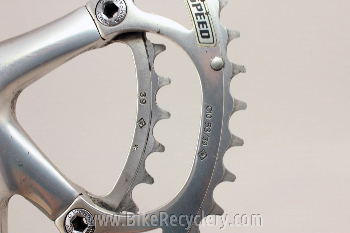 Campagnolo Chorus 10 Speed Crankset: 175mm, 53/39t