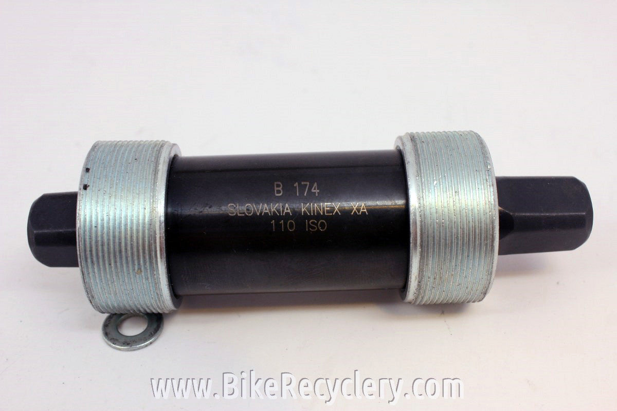 Miche Racing Triple Speed Crank Arms & BB: Black, 170mm, 144/74mm