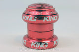 NEW Chris King 1 1/8" NoThreadSet Threadless Headset: PINK