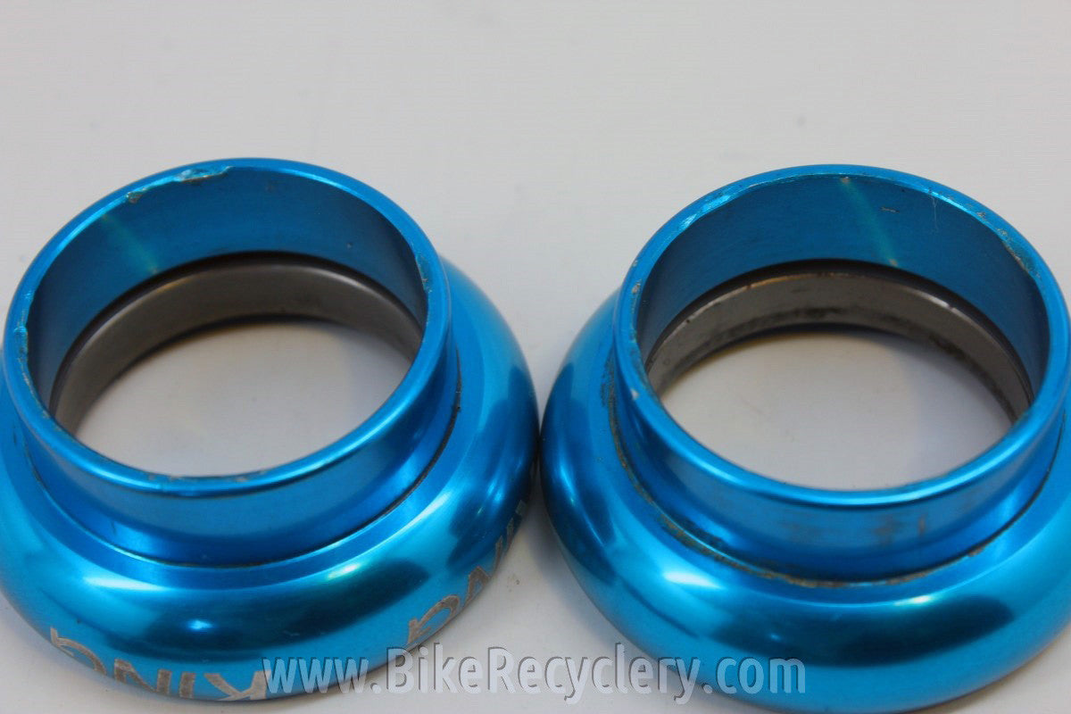1990's TURQUOISE Chris King 1 1/8" NoThreadSet Threadless Headset