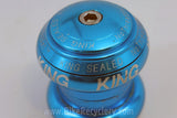 1990's TURQUOISE Chris King 1 1/8" NoThreadSet Threadless Headset
