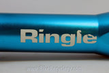 TURQUOISE Ringle Zooka Threadless Stem: 1 1/8", 130mm x 25.4mm