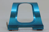 TURQUOISE Ringle H2O Anodized Water Bottle Cage: 1990's, Near Mint