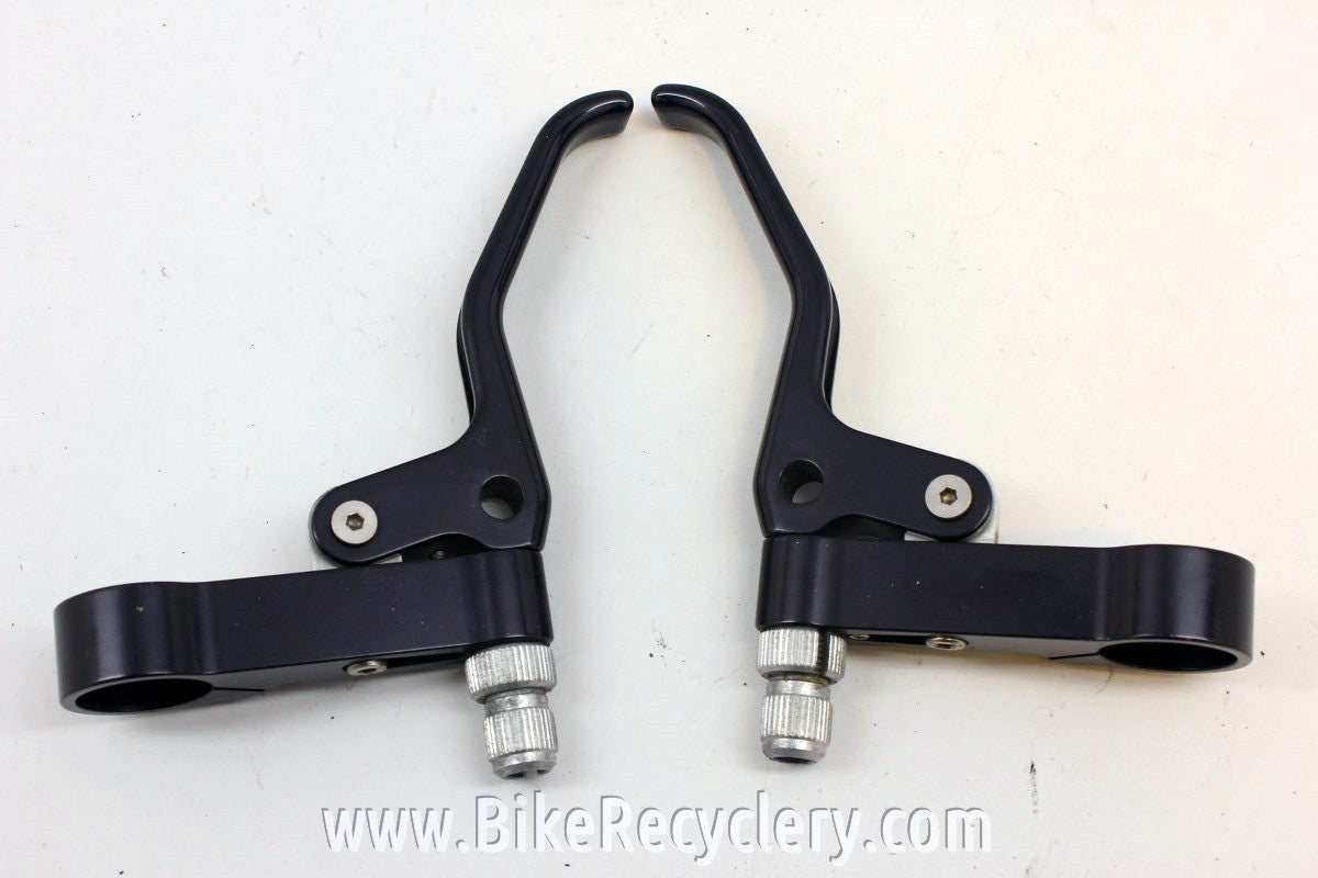 Gravity Research Power Plant Brake Levers: Black, 1990's RARE