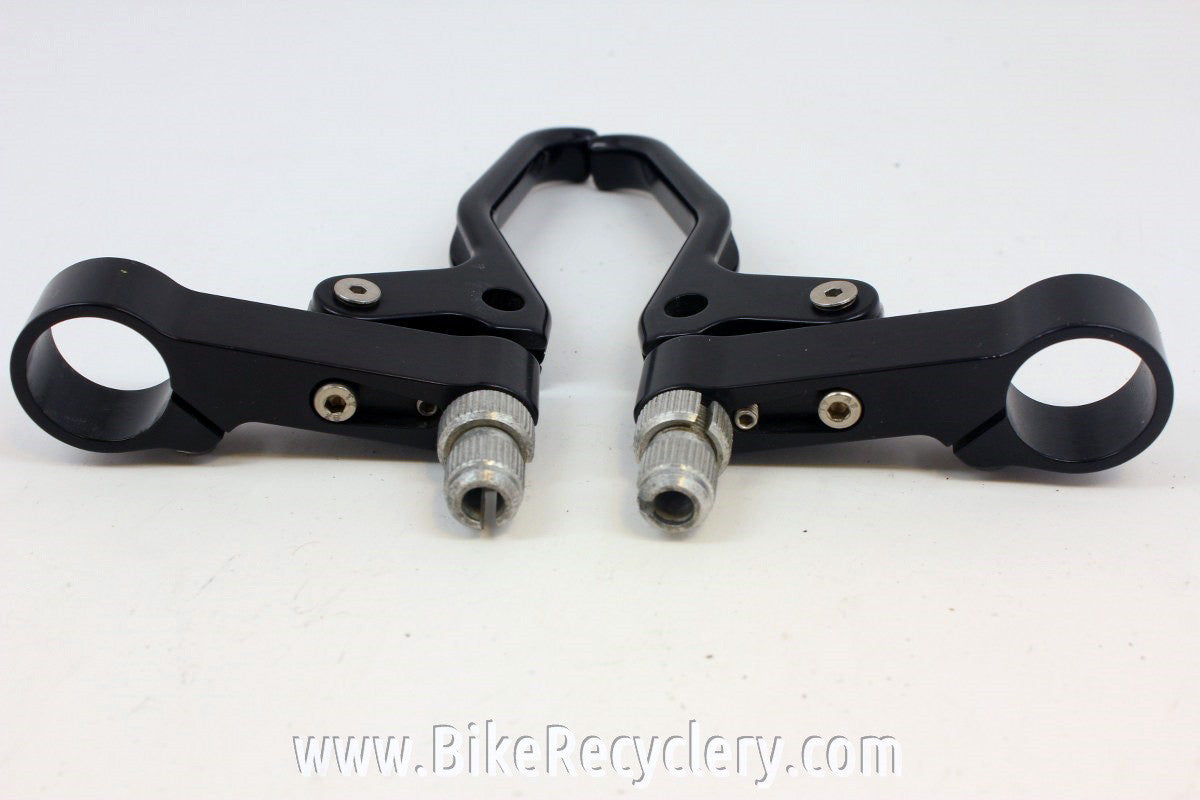 Gravity Research Power Plant Brake Levers: Black, 1990's RARE