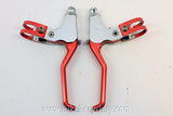 Avid SD Ultimate Brake Levers: Red & Silver Anodized 1990's