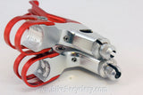 Avid SD Ultimate Brake Levers: Red & Silver Anodized, 1990's