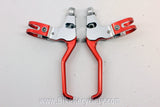 Avid SD Ultimate Brake Levers: Red & Silver Anodized 1990's